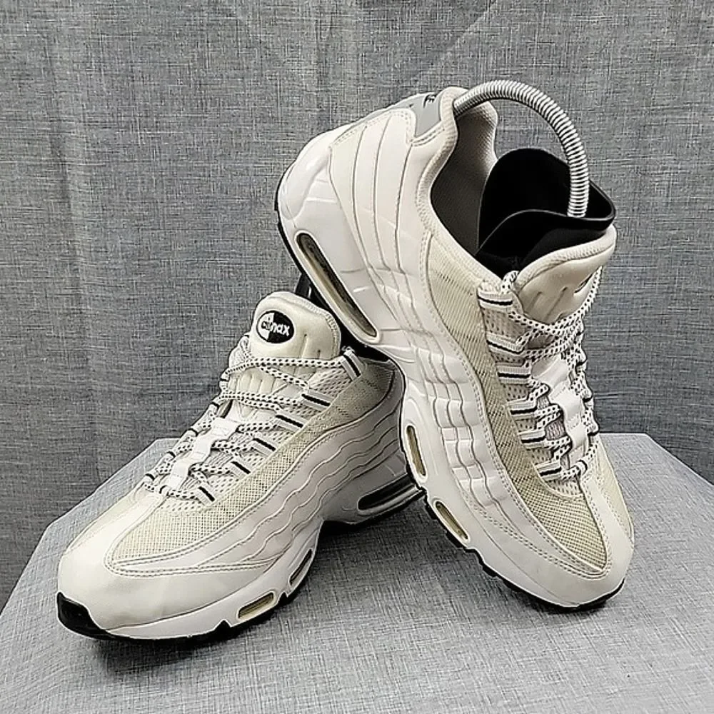 Nike Air Max '95 Men's SZ 11.5 white / Gray Trainers Running Sneakers 609048-109